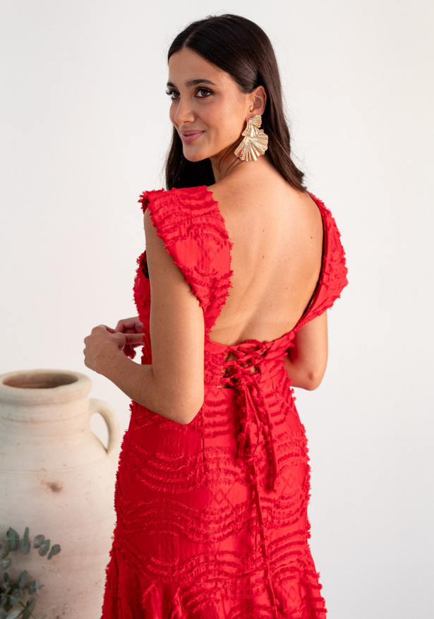 Vestido Ingrid: Elegancia en Un Solo Vestido