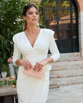 Vestido Gabriela: La Magia del Frunce que Estiliza